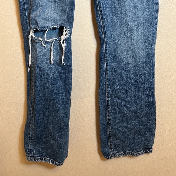 BDG Urban Outfitters Distressed Stretch High Rise  Flare Jeans - Picture 4 of 11